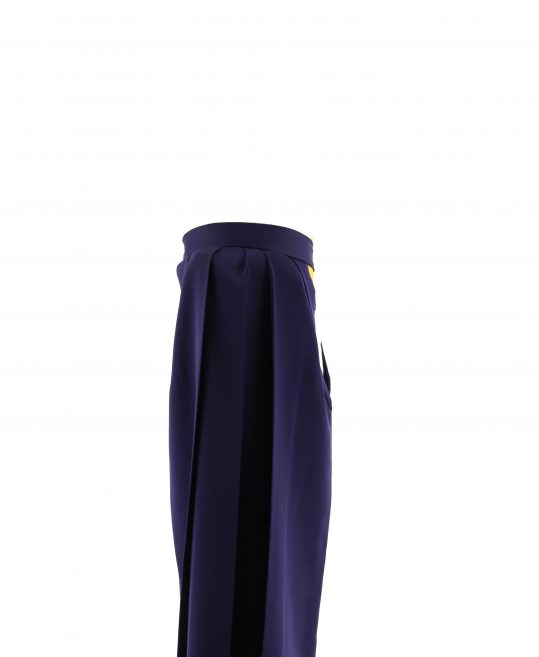 卒業式袴単品レンタル[刺繍]紫色に桜刺繍[身長151-155cm]No.288